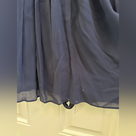 Reformation navy mini dress with built-in shorts size XS - Picture 6 of 6